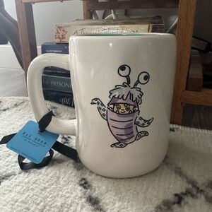 Rae Dunn x Disney Monsters Inc “BOO” Mug collectible ceramic